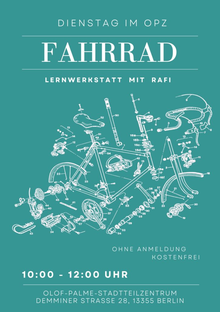 Flyer Fahrradwerkstatt