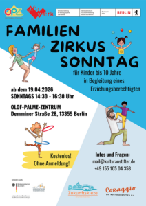 Flyer für Zirkus